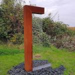 Garden Decoration Electric Rusted Steel Water Feature Process Welding