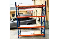 China Customized Medium Duty Steel Rack , Industrial Longspan Shelving Racking supplier