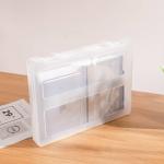 SGS Plastic A4 Clear Storage Boxes Waterproof With Handle Office Filing Boxes