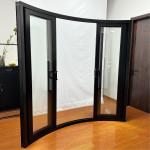 Custom Glass Sliding Doors With Double Tempered Glass For Balcony Partitioning