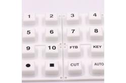 China MIDI 4X4 Backlit Custom Silicone Rubber Keypads supplier