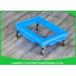 Customized Pallet Plastic Moving Dolly100 - 150KG Capacity 612 * 412 * 145mm