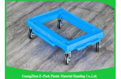 China Customized Pallet Plastic Moving Dolly100 - 150KG Capacity 612 * 412 * 145mm supplier