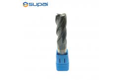 China High Precision Square End Mill 4 Flute Metal Cutting Tool Diameter 1-20mm supplier
