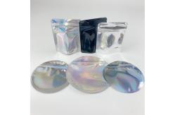 China 4 X 6 Mylar Custom Shape Stand Up Pouch With Childproof Zipper supplier