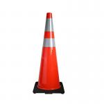 Highway Signal Flexible Road Traffic Cone Reflective Safety Traffic Cone for sale