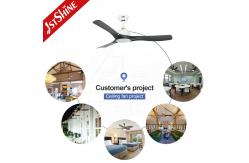 China Living Room LED Ceiling Fan with Plastic Blades and REACH Certificate by 1stshine supplier