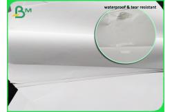 China Smooth & Waterproof Plain White Stone Paper 140um Sheet & Roll supplier