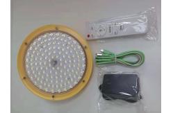 China Ufo 120w Solar Emergency Charging Lamp With Red And Blue Strobe Function supplier