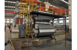 China Thin Film Sheet Rubber Vulcanizing Equipment Horizontal Rubber Rotocure Machine supplier