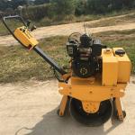 Heavy Duty Construction Machinery Road Roller Small Size Operating Mass 770kg for sale