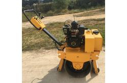 China Heavy Duty Construction Machinery Road Roller Small Size Operating Mass 770kg supplier