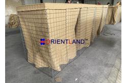 China 4mm Welded Mesh Hesco Barrier Perimeter Wall 7ft Tall Defensive supplier