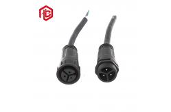 China M25 2 3 4 Pin Socket Cable High Current Waterproof Connector supplier