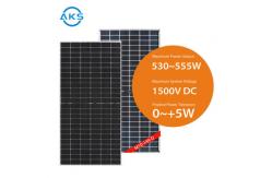 China TW Monocrystalline Pv Panels 545W 550W 555W Solar Panels For Household Use supplier