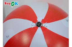 China Holiday Party Hanging Decoration Inflatable Snowflake Balloon supplier