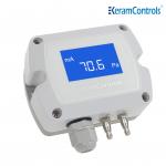 -100~100pa LCD Display Differential Pressure Transmitter For HVAC