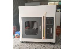 China 220v Horizontal And Vertical Flame Tester , SUS304 Lab Testing Machine supplier