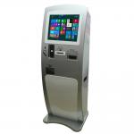 19 Inch Self Service Kiosk Payment Machine Coins In And Out terminal for sale