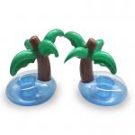 Mini Palm Tree Pool Floating Drink Inflatable Can Holder,for party,pool swimming,outdoor or indoor for sale