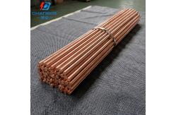 China Electrolytic Copper Coated Steel Earth Rod for Industrial Earthing Projects supplier