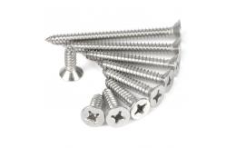 China SUS304 SUS316 Cross Recessed Countersunk Head Screw GB846 Countersunk Head Tapping Screws supplier