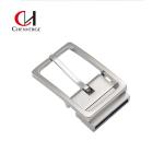 55g Nickel Reversible Belt Buckles Corrosion Resistant Laser Logo for sale