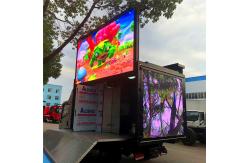 China Customized Mobile Digital Mobile LED Display Truck Advertising P6 3 Sides supplier