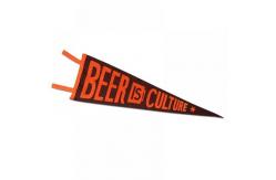 China Silk screen printing Colorful Triangle Banner supplier