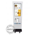 Outerside Self Service Kiosk Waterproof Self Ordering Payment Floor Standing for sale