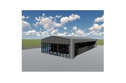 China Industrial Steel Building Construction Factory , Economical Prefab Barn Shed supplier