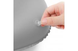 China Milk Silk Inflatable Square Pillow Portable Comfort Inflatable Camping Pillow supplier