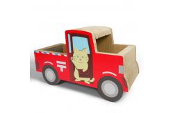 China Sustainable Cat Scratcher Car Scratching Board Corrugated Paper Cat Scratcher supplier