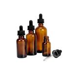 Tamper Evident Cap Glass Dropper Bottle for THC Oil Amber Blue Black Child Resistant Glass Bottle with Dropper for sale
