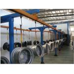 500kg Load Overhead Conveyor System Electric Heating Paint Line Conveyor For Diverse Dimensions for sale