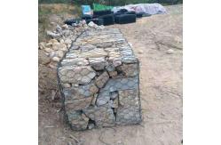 China 2mx1mx1m Gabion Mesh Basket Galvanized Double Twist Hexagonal Wire Stone Cage supplier