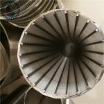 V Shaped Wire 0.75mm Slot Johnson Screen Pipe For Screening