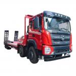 Factory DongFeng 8X4  30 Ton Flat Bed Tow Truck Excavator Transport Towing Truck for sale