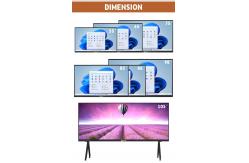 China Qtenboard 4K Interactive Flat Panel Teaching Panel Interactive Smart Board for Classroom supplier