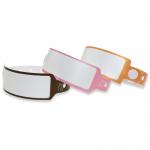 Waterproof Vinyl PVC Wristband Customized for Events Festivals One Time Durable for sale