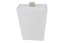 China Custom Design Cosmetic Packaging Box with Plastic Material and Ribbon Accessory supplier