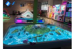 China Sandbox Interactive Projector Games Sand Table For Children Simulation Scene Model supplier