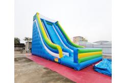 China Customized Size PVC Tarpaulin Commercial Inflatable Slide supplier