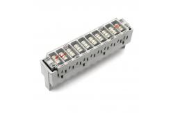 China ABS PBT Terminal Block Interface Modules For 3 Pole Gas Tube Arrester supplier