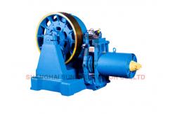 China Load 5000kg Traction Elevator Components Freight Elevator Lift Traction Motor supplier