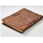 140 Pages Travel Diary Notebook , Leather Travel Journal Pocket Size 5.2 X 4 Inch for sale