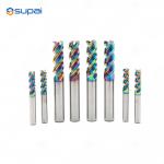 Solid Carbide Corner Radius End Mill Cutter For Aluminium Processing for sale