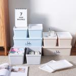 Large Storing Baby Clothes Plastic Organizer Box With Lid