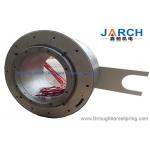 Awg16 Lead Wire Big Through Bore Slip Ring Assembly  2 ~ 24 Conductors For Display Equipment for sale