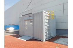 China Carbon Steel Chemical Storage Container With Customizable Door And Accessories supplier